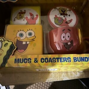 SpongeBob SquarePants Mugs & Coasters Bundle